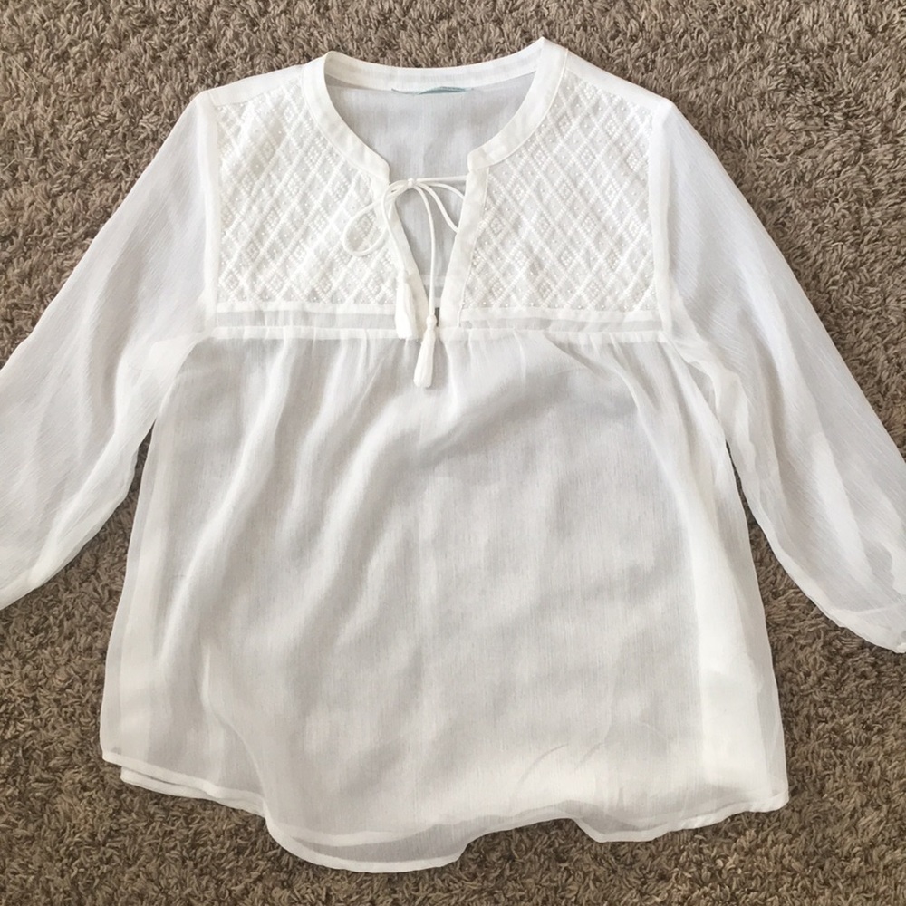 White Maurices Blouse